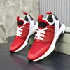 Luxe Mannen Nylon Mesh Jago Sportschoenen Technische Canvas Suède Geitenleer Runner Sneaker Lichte Zool Trainers Korting Schoeisel