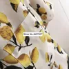 Chemises de chemisiers pour femmes Top de chemisier imprimé au citron avec des cravates à manches courtes Hémure - Madames Imprimée chemise TOPWOMEN'S VERE22
