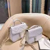 Sacs de sacs à main de créateurs de l'épaule 2021 Sac à main réel en cuir de haute qualité sac marmont véritable