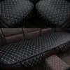 Housses de siège de voiture coussinets de luxe en cuir PU housse de coussin universelle antidérapante avant arrière souple protecteur de coussin accessoires intérieurs