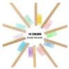 EcoFriendly Natural Bamboo Flat Handle Kids Toothbrush Healthy Household MultiColor Children Toothbrushes Nylon Soft Hair Travel5572279