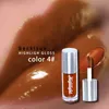 Lip Gloss Beckisue Highlight Tint Glitter Sexy Moisturizing Non-Sticky Long Lasting Quick Film Liquid Lipstick Lips Plumper LipsLipLip