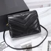 LOU MINI 20cm Genuine Leather Luxury Handbags Womens Bags Designer High Quality Shoulder Bag Women Famous Brands Female