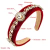 Fashion Hairband Shining Rhinestone Pearls Pałąk głowa najwyższej jakości ręcznie robione akcesoria do włosów