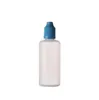 Colorf PE Dropper Bottles L 5ml 10ml 15ml 20ml 30ml 50 ml puntas de aguja con color tapa a prueba de niños punta de plástico eliquid drop deli2272152