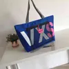 Autumn seco Separação molhada Saco feminino Bag coreano Super grande capacidade Bolsa de ombro à prova d'água Bolsa de compras na praia Carta Mulheres 220609