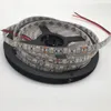 Şeritler LED şerit ışığı SMD 60LEDS/M 395-405NM Ultraviyole Ray Diyot Şeridi Mor DJ floresanlı şeritli Soyu