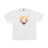 Fait humain canard amour impression dessin animé flocage à manches courtes T-shirt hommes rue Couple ample