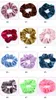 50 couleurs fille velours cheveux Scrunchy anneau bandes de cheveux élastiques gros intestin queue de cheval chouchous cheveux boucle doux bandeau