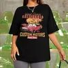 Camiseta branca de tamanho grande mulheres verão harajuku cart carrinha de impressão de manga curta de manga curta camiseta de camiseta femme plus size tops tshirts 220615