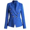 Womens Suits & Blazers Autumn And Winter Casual Slim Woman Jacket Fashion Lady Office Suit Pockets Business Notched Coat 22 Colors Options S-3XL 44