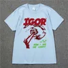 Гольф Игорь Тайлер создатель рэппер хип -хоп музыка черная хлопковая футболка мужская футболка.