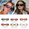 Óculos de sol 2022 Mulheres quadradas pequenas homens vintage Retrongular Brand Designer Sun óculos femininos Eyewear UV400 lentes de sol