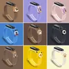 حزامين لطيف حزام معصم ل Mi Band 3 4 5 6 Sports Cartoon Silicone Bracelet Fit Miband 5 6 Creative Doll Replaces Butband Gifts