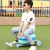 Koffers Leuke Cartoon Kinderen Scooter Koffer Op Wielen Luie Trolley Tas Kinderen Dragen Cabine Reizen Rollende Bagage Skateboard GiftKoffers