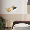 Wall Lamp Modern Indoor Touch Sensor Lights Adjustable Swing Long Arm LED Lamps Internal Bedside Lighting Decor Sconce LightsWall