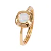 All-Match smycken Kvinna S925 Sterling Silver Opal Ring Fashion Accessories Ring Open Ring Jewelry Wedding Accessories CX220325