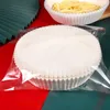 Papel descartável de fritadeiras para fritadeira Air Fryer Cheesecake Acessórios de frituros de madeira Vaporer de polpa de madeira Vaporer 50pcs/saco DAJ484