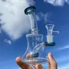 6.3 Mini Glass Water Bong Hookahs Heady Dab Rig WaterPipes Percolator Banger Stereo Matrix perc 14mm Joint Smoke For Tabaco