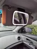 Interieur decoraties auto zon vizier make-up spiegel met lichten driekleurige groot vullicht schoonheid led
