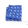 Papillon Moda Fazzoletto Poliestere Hankie Cosmonauta Stampa Fazzoletto da taschino 22 cm Donna Uomo Casual Regalo per feste Tuxedo Cravatta Accessorio