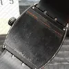 Man Watches Automatic Machine Movement 44mmx55mm gummiband Arch Sapphire Mirror Pull Silk Dial1962737