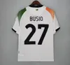 21 22 23 24 Venezia FC Soccer Jerseys Accueil Noir Extérieur Blanc Troisième Bleu 4ème Rouge 10# ARAMU 11# FORTE Venise 2023 2024 BUSIO 27# Maillots de football 3ème Adukt Kids Kit