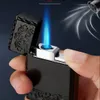 Butangas Jet Blue Flame Tändare rökningstillbehör Torch Cigarettändare Turbo Flame Gifts för män Dropshipping
