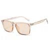 New Fashion Men's Sunglasses Square Flat Mirror Photography Fashion Sunglasses