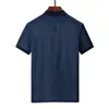 Polo da uomo Designer 2023ss Moda polo t-shirt da uomo Maglietta casual Polo in cotone Medusa ricamata Camicie con colletto alto X8L7