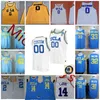 Xflsp College Custom UCLA Stitched Basketball Jersey Jaime Jaquez Jr. Tyger Campbell Kenneth Nwuba Will McClendon Johnny Juzang Peyton Watson Mac