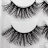 SHIDISHANGPIN 5 Pairs 3D Mink Eyelashes Natural long False Eyelashes Dramatic Lashes Makeup Fake Eyelash Wispy Thick Lash G600