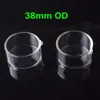 Smoking Wax Glass Ashtray Dish 38mm 50mm Diameter Nectar Collector Water Bong Pipes Dabber Dishs Oil Rigs Dab Tool