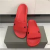 Top Quality Mens Womens Slipper Three-dimensional Font Shoes Slide Summer Fashion Wide Flat Sandals Flip Flop With Box Size 36-46323A