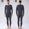 Mens Long Johns för manliga termounderkläderuppsättningar Vinterkläder Män håller varma tjma termiska 4xl 220805