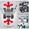 Ville RC Robot blocs de construction télécommande intelligente voiture arme briques jouets pour enfants cadeaux de noël 220531