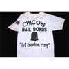 Glamit Bad News Bears Baesball Movie Jersey Button Down White 100% сшитые на заказ майки бейсбола любое название номер винтажный оптом