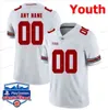 Nik1 costume 21 Parris Campbell Jr.25 Mike Weber 27 Eddie George 28 Ronnie Hickman Ohio State Buckeyes College Jersey Youth Jersey