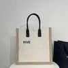 Designer Rive Gauche Beach Tote Sac Sac d'été Femmes Toile et cuir tissé grande capacité Sac à main de luxe Mode Shopping Sac à main Top Lin Voyage A4GG #