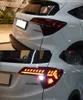 Bildynamisk svängsignalljusmontering för Honda HRV Vezel Led Taillight 2015-2021 Bakre bromsreverterta lampor Auto Accessories Lamp