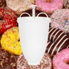 Bakning formar plast lätt kyre donut mögel donut maskin våffla dispenser maker manual lätt snabb bärbar arabisk våfflabakning