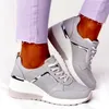 Donne di disegno di marca Scarpe casual Altezza crescente Sport Scarpe con zeppa Cuscino d'aria Comode scarpe da ginnastica Zapatos De Mujer 220330