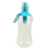 550 ملليلتر ماء ماء ترطيب مرشح زجاجة في الهواء الطلق المحمولة زجاجات الشرب تصفية مع مرشح الكربون المدمج الكربون RRB15018