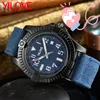 Orologio da uomo con cassa in acciaio inossidabile in metallo argentato Luxury Top Designer Collezione sportiva Stile Cronografo Orologio al quarzo rotondo Trend Casual Orologio da polso all'ingrosso