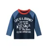 2022 magliette per abbigliamento per bambini all'ingrosso T-shirt manica lunga primavera per bambini all'ingrosso