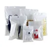 Blanc d'odeur blanche transparente Sacs de verrouillage à fermeture éclair en plastique Mylar Runtz Emballage Opp Packages cadeaux en vrac Sac PVC