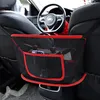 Organizador de carros 1pc líquido bolso bolsa de bolsa de bolsa de malha traseira Bolsa de rede de armazenamento de telefone