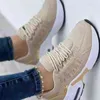 Wedge Sneakers Women Lace-Up Height Increasing Sports Shoes Ladies Casual Platform Air Cushion Comfy Vulcanized Shoes plus size G220629