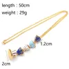 Cross-Border Film Magic Multiple Enamel Glaze Tea Cup Pendant Long Temperament Wild Necklace Ornament