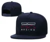 F1 Hat Team Team Corelded Cap Stervers Flat Brim Formuła 1 Fan tego samego modelu203WB09p